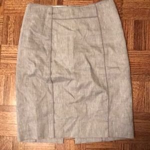 Grey work skirt
